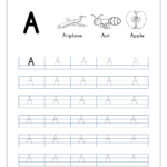 Tracing Letters - Letter Tracing Worksheets - Capital