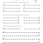 Tracing Lines Worksheet Set 1 | Tracing Lines, Line Tracing