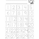 Unusual Preschool Lesson Plans For Numbers 1-10 Trace The