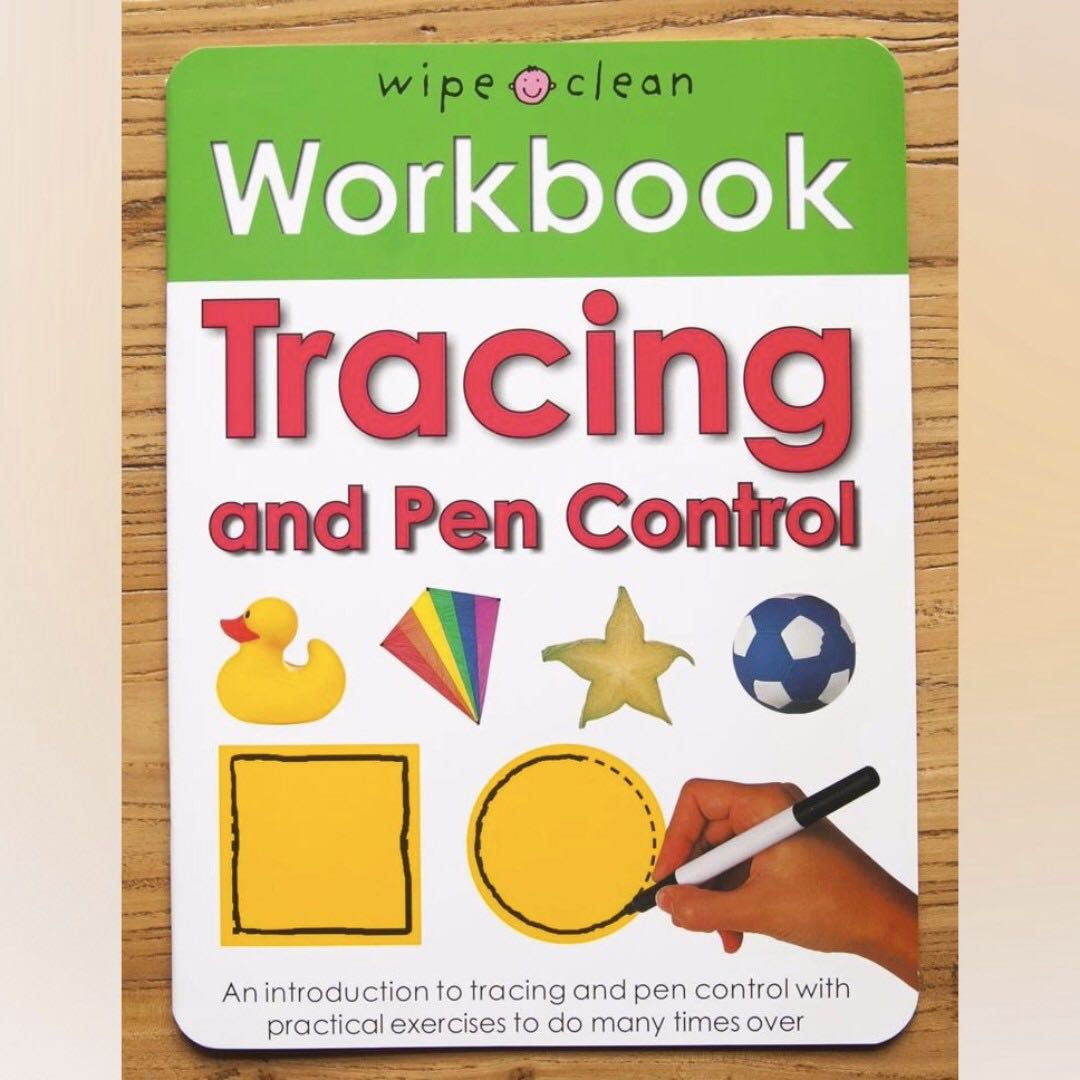 Wipe-Clean Books: Tracing &amp;amp; Pen Control, Books &amp;amp; Stationery