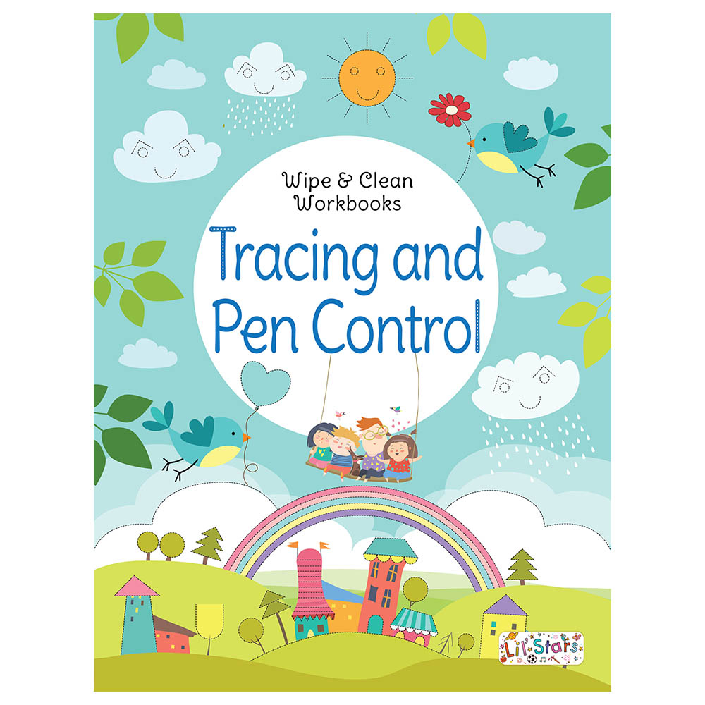 Wipe &amp;amp; Clean Workbook Tracing &amp;amp; Pen Control