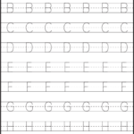 Worksheet ~ Astonishing Alphabet Tracing Practice Sheets