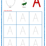 Worksheet ~ Capital Letter Tracing With Crayons 01 Alphabet