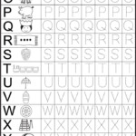 Worksheets For Kindergarten – Alphabet Tracing | Wishtodiscover