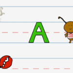 Write The Letter A | Alphabet Writing Lesson For Children | The Singing  Walrus