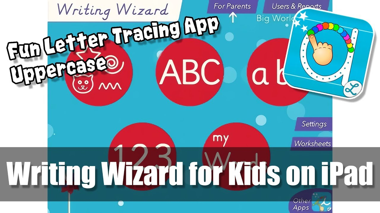 Writing Wizard For Kids On Ipad - Full Uppercase - Fun Letter Tracing &amp;amp;  Alphabet Learning App