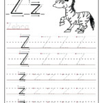 Z Worksheets Tracing Letter Z Worksheets For Grade 2 Maths