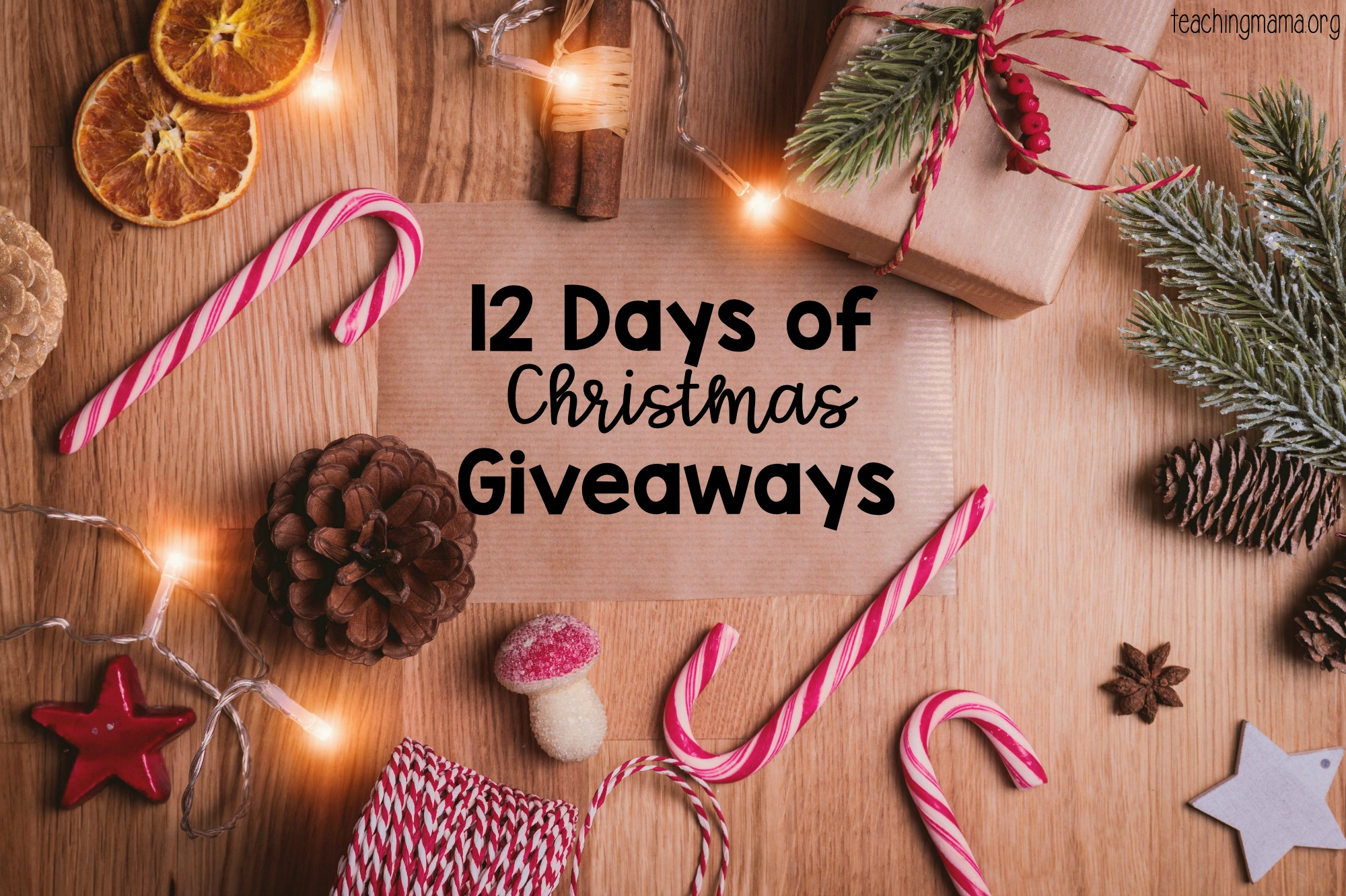 12 Days Of Christmas Giveaways! - Teaching Mama