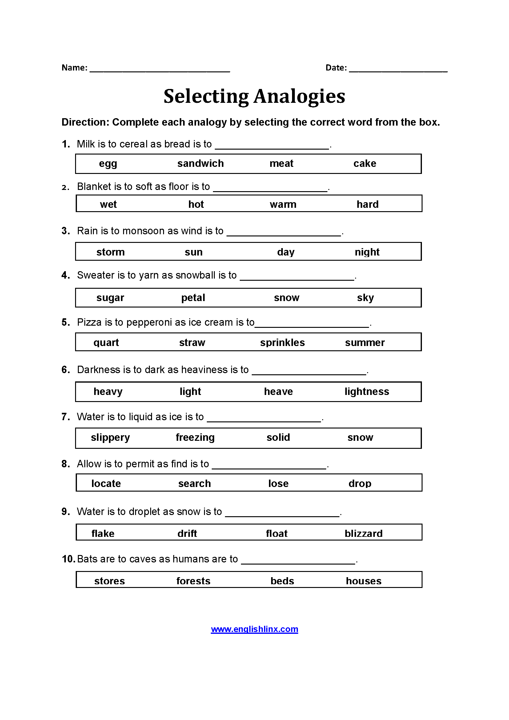 80+ Rima Analogy Ideas | Analogy, Worksheets, Analogies