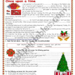 A Christmas Story - Esl Worksheetpatties