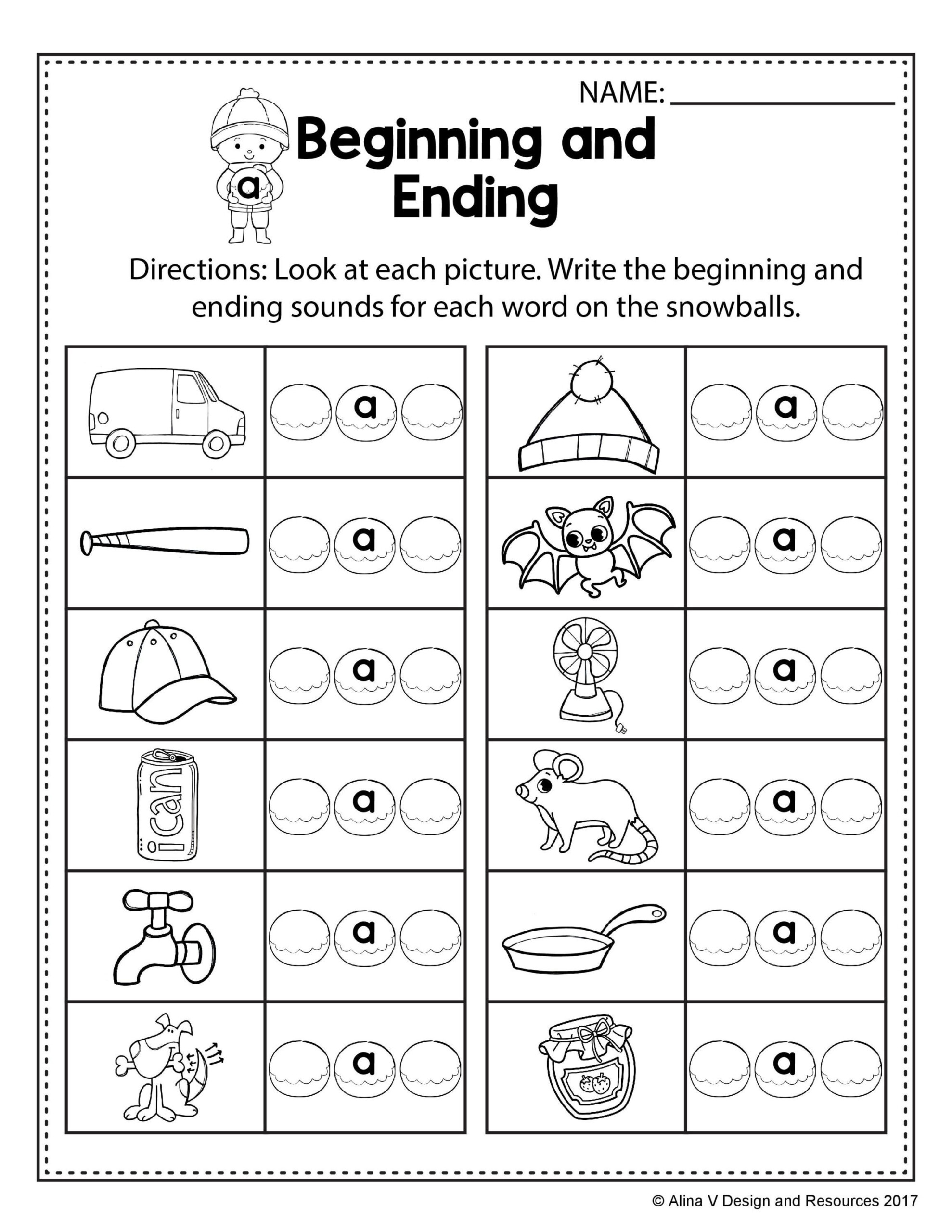 Alinavdesign | Cvc Worksheets Kindergarten, Rhyming