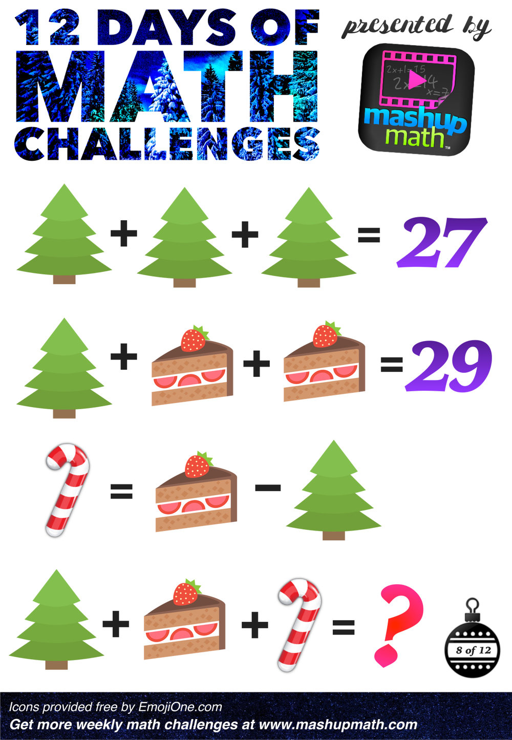 Are You Ready For 12 Days Of Holiday Math Challenges