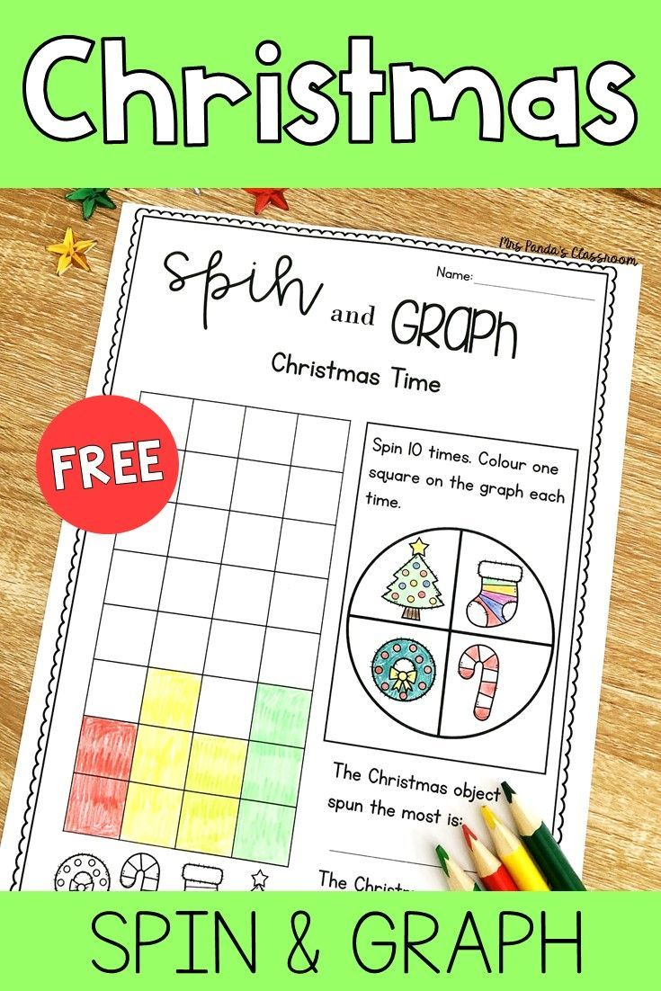 Check Out These Free Christmas Themed Picture Graph