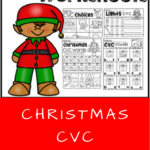 Christmas Cvc Worksheets | Cvc Worksheets, Cvc Words