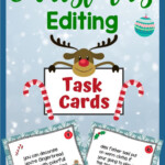 Christmas Editing Task Cards | Task Cards, Elementary