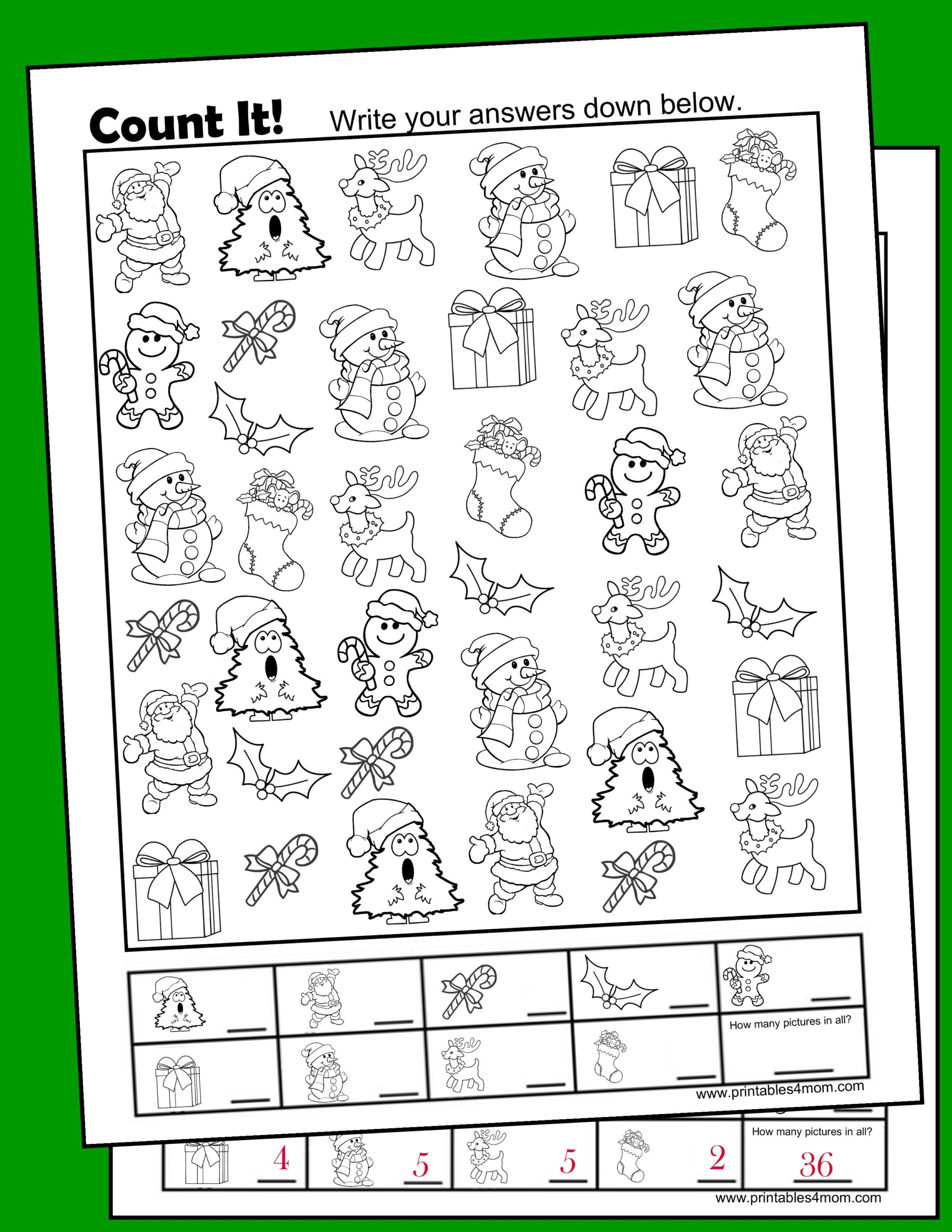 Christmas Free I Spy Printable Activity - Printables 4 Mom