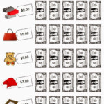 Christmas/holiday Shopping Worksheets For Free | Money