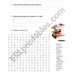 Christmas In Australia Worksheet - Esl Worksheetlips0021