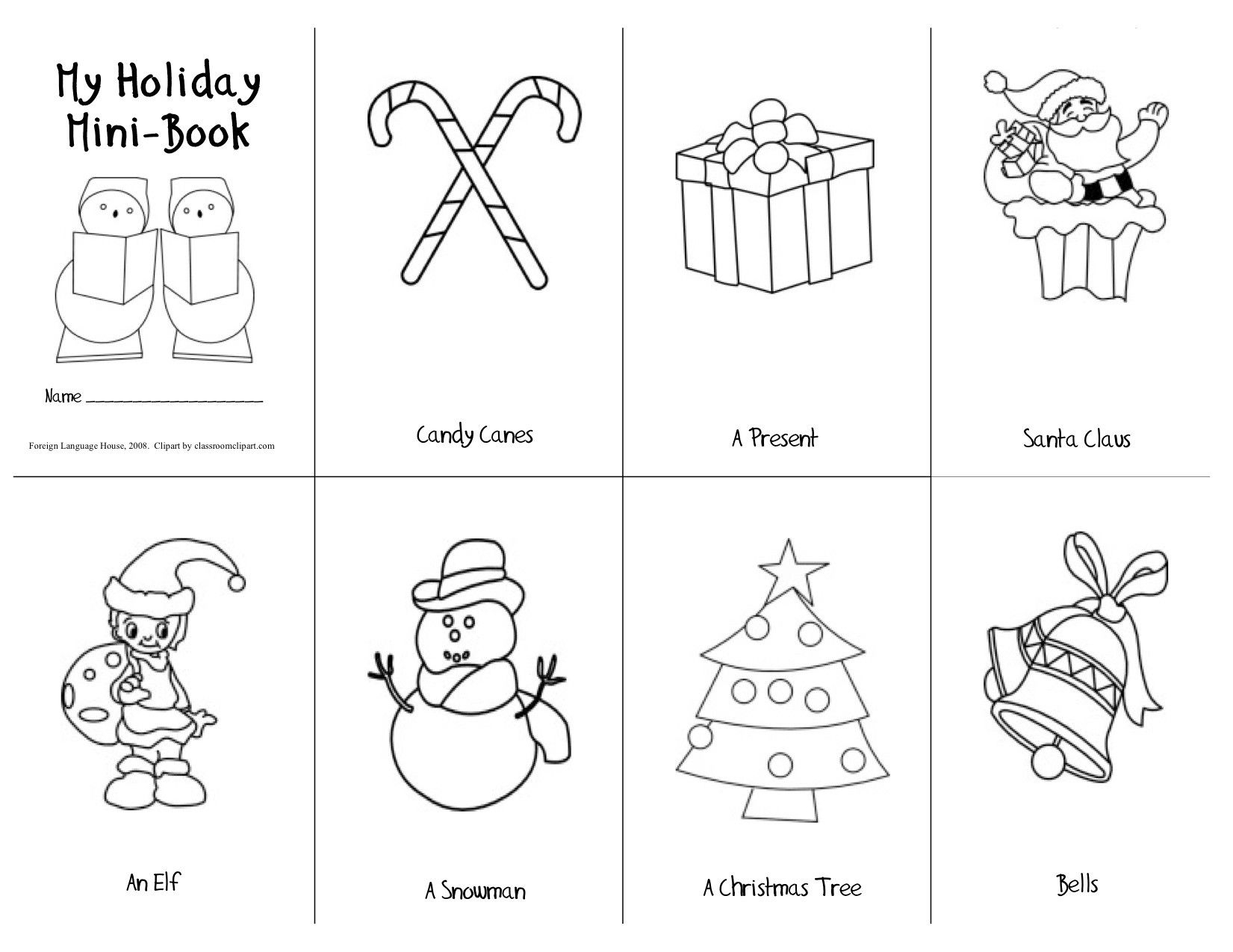 Christmas Material--Printable Esl Material--Vietnam Teaching