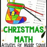 Christmas Math Activity Simplifying Expressions &amp; Solving