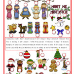 Christmas Pictionary Interactive Worksheet