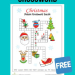 Christmas Picture Crossword | Worksheet | Education