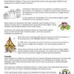 Christmas Traditions - English Esl Worksheets | Christmas