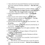 Christmas Unwrapped Documentary - Comprehension Questions