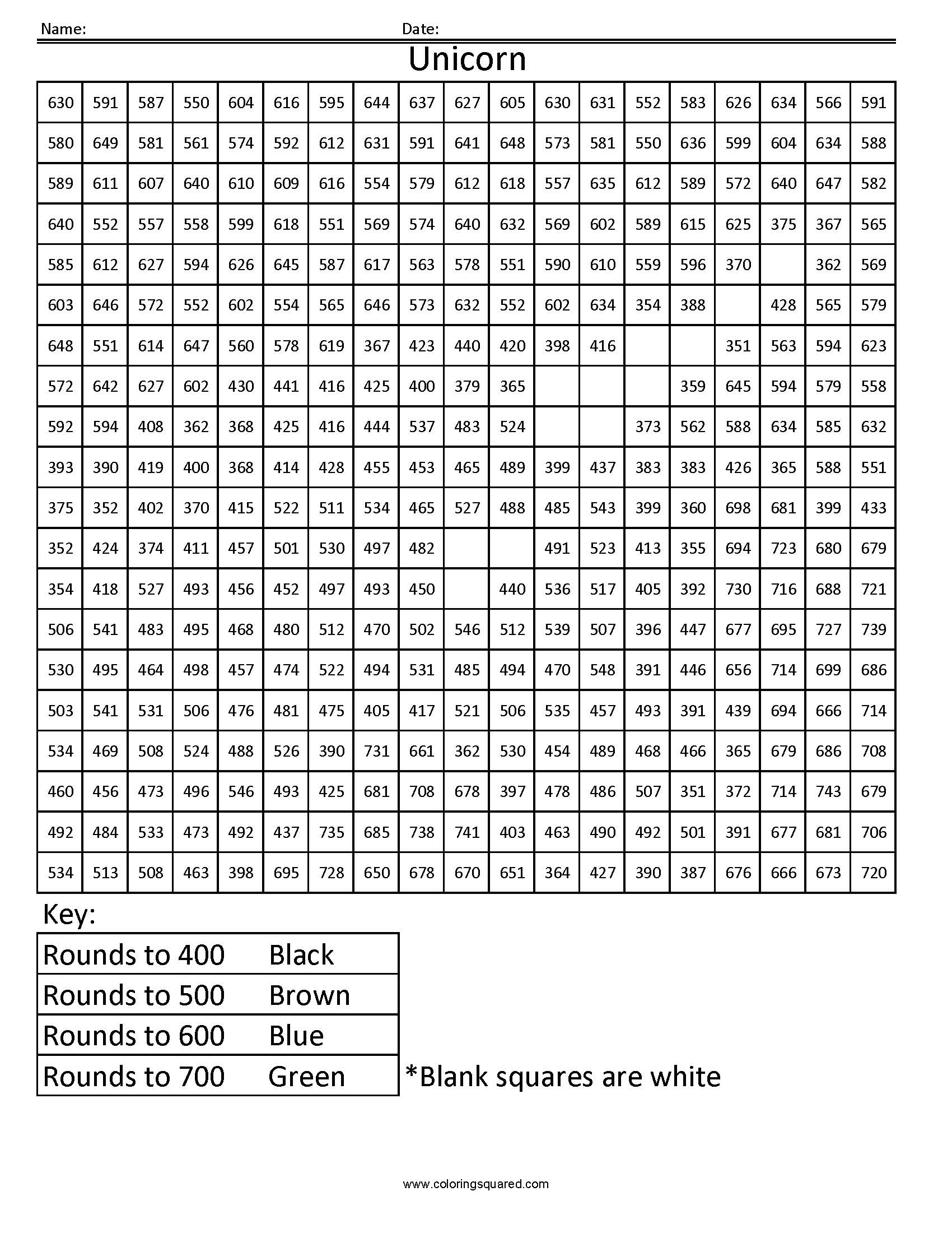 Coloring Pages : Coloring Pages Rounding Worksheets Rrhc4