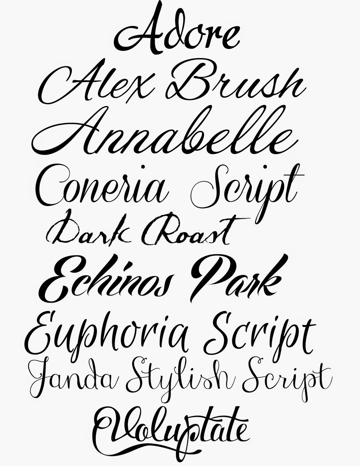 Cursive Writing Alphabet Font Tracing Generator Script Fonts