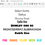 Designing Beautiful Google Docs | Ladybug's Teacher Files