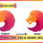 Do Vector Tracing, Vectorise Or Convert Logo To Vector