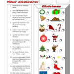 English Esl Christmas Worksheets - Most Downloaded (1028
