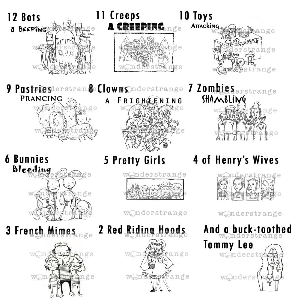 Free Free Twelve Days Of Christmas Coloring Pages, Download