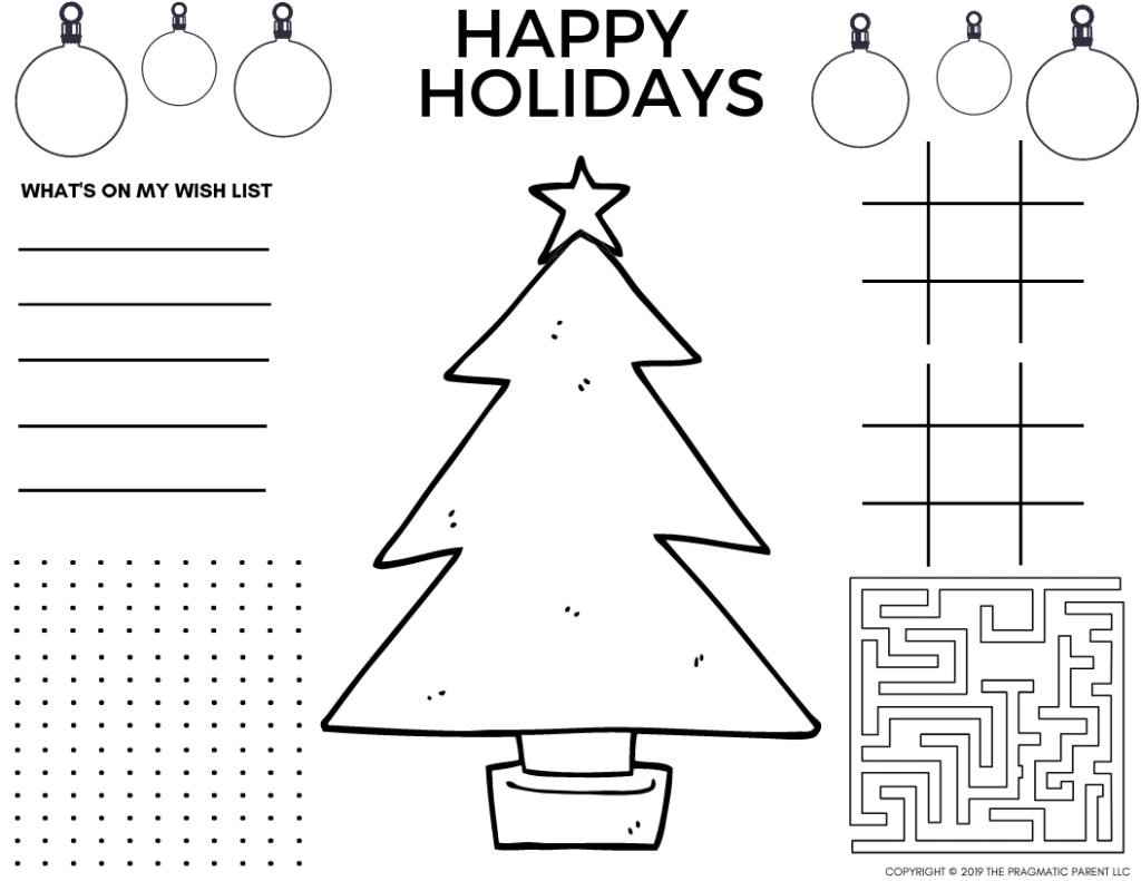 Marvelous Free Printable Christmas Coloring Sheets