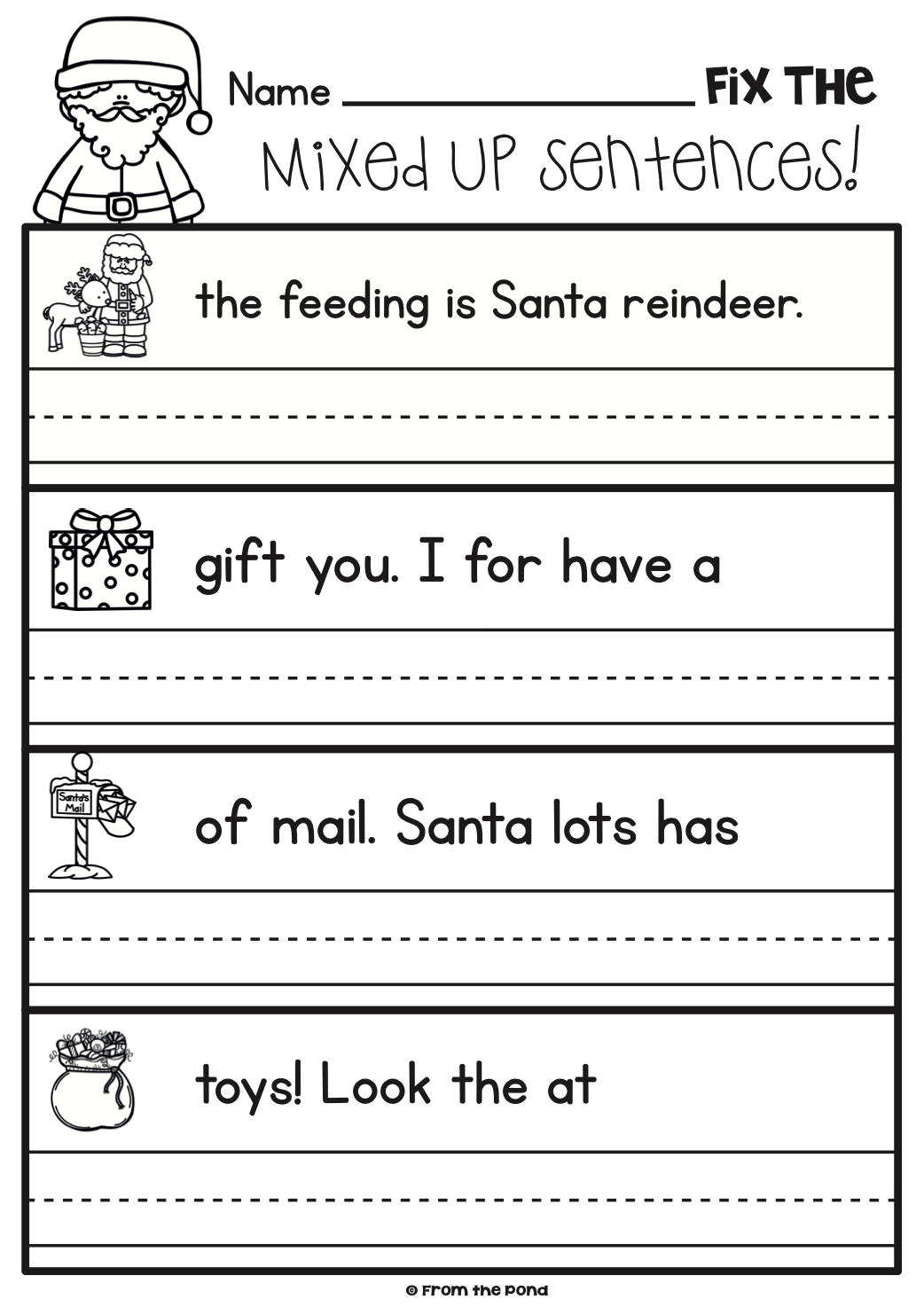 Math Worksheet : Christmas Activities For Kindergarten Math