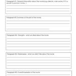Movies Worksheet | Handwriting Worksheets For Kindergarten