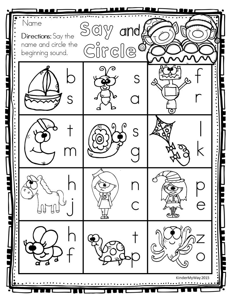 Preschool Christmas Math And Literacy Packet | Christmas