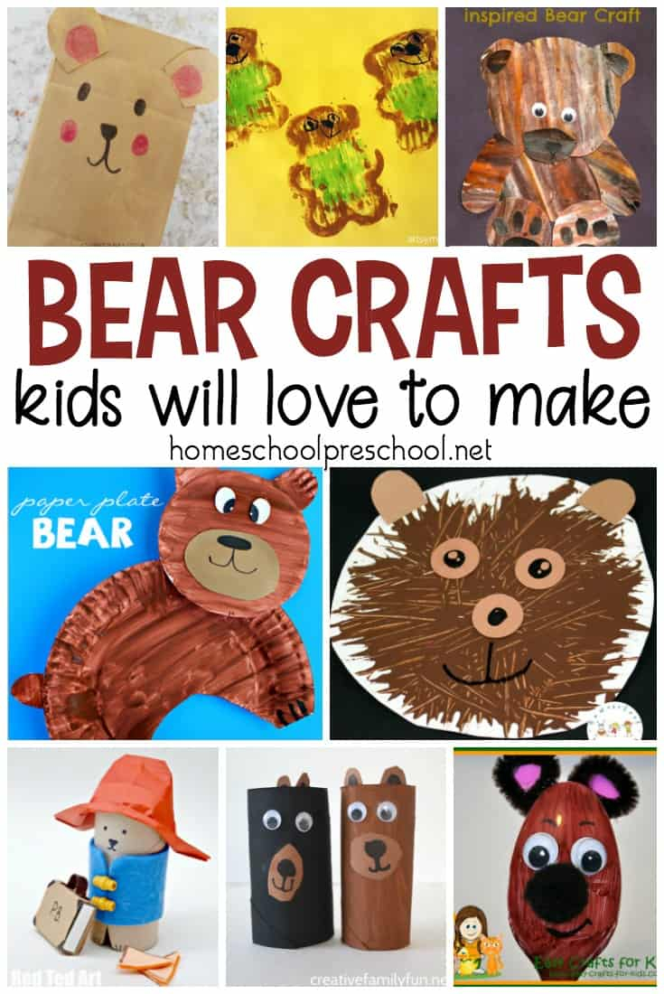 Printable Big Hungry Bear Activities For Preschoolers