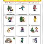 Spanish Christmas Activities Nouns And Verbs | Nouns And