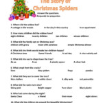 The Story Of Christmas Spiders Worksheet