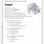 Worksheet ~ Comprehensiones For 2Nd Grade Reading Fluency