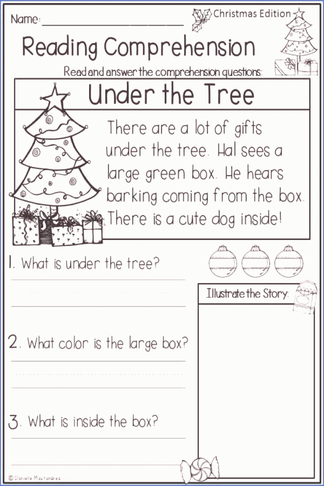 26 Free Printable Holiday Worksheets Kindergarten Reading