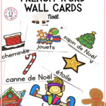 28 Different French Christmas Word Wall Cards, In Both