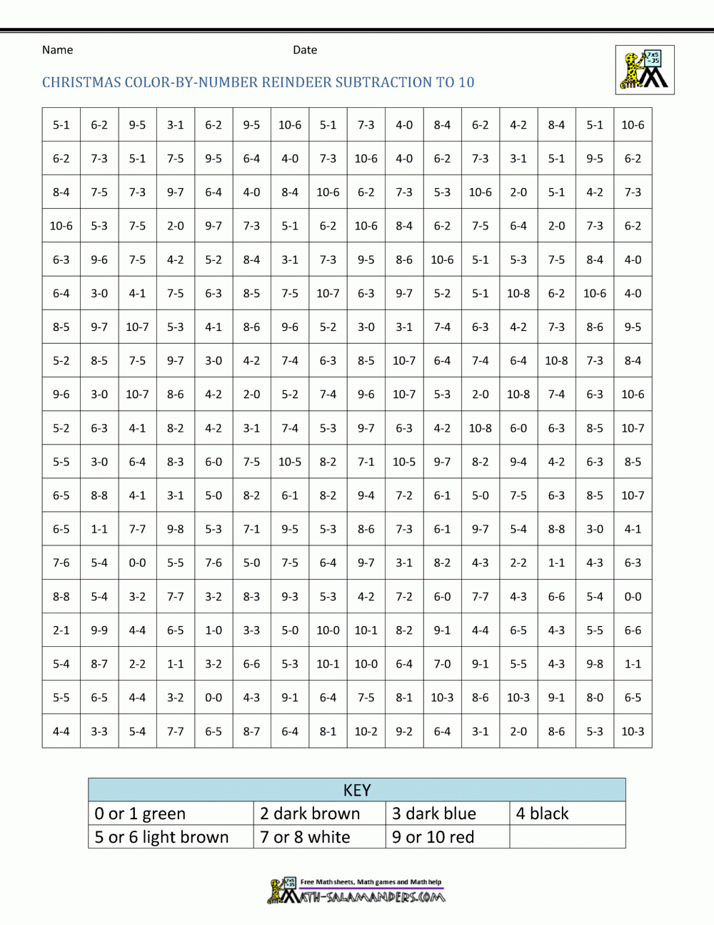 2Nd Grade Christmas Math Worksheets