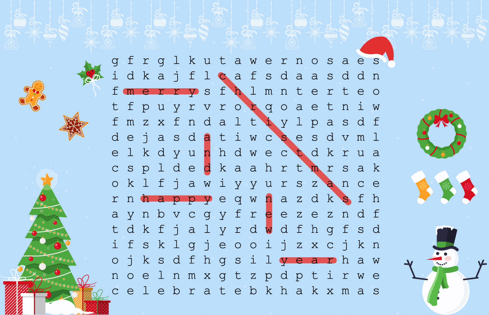 4 Fun Printable Christmas Word Search Puzzles For All Ages