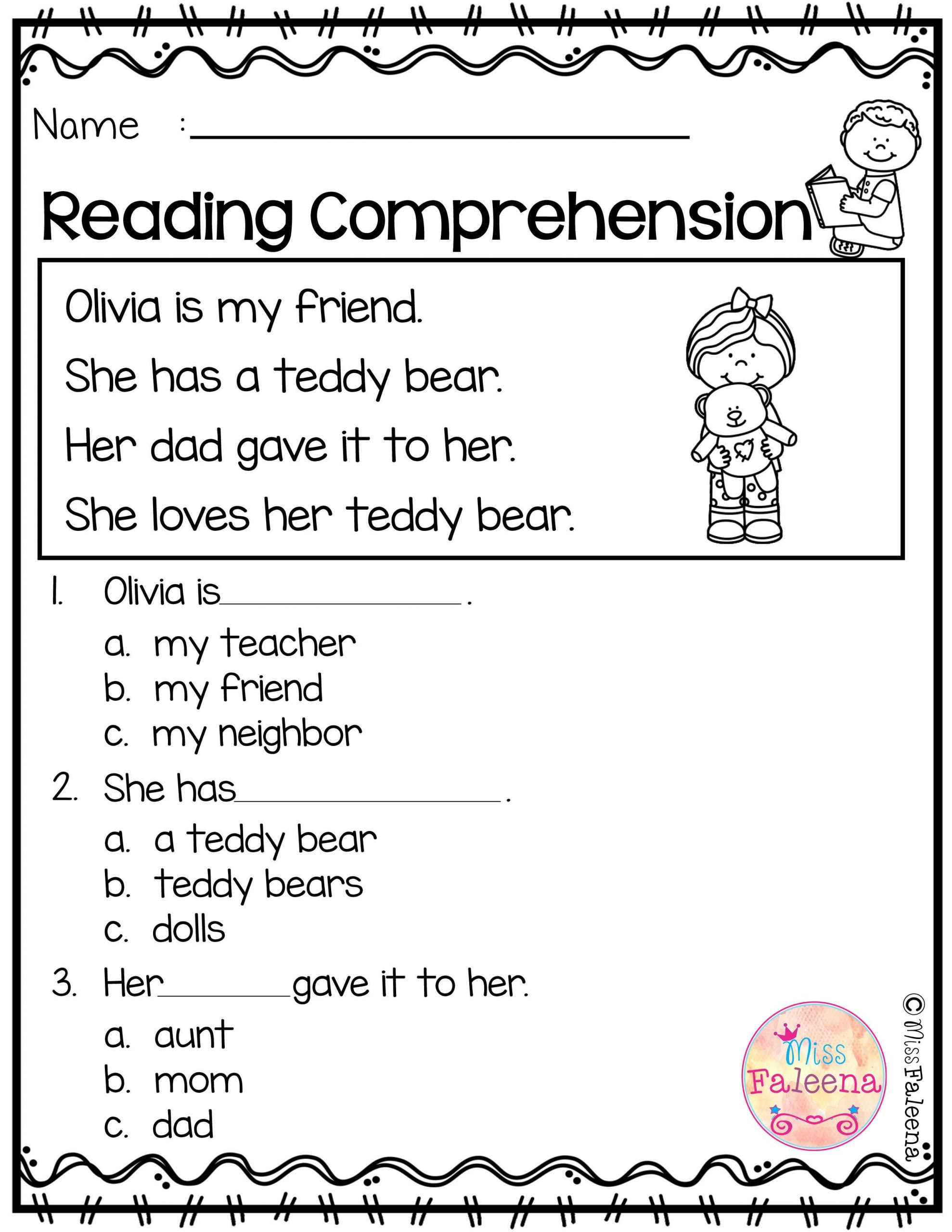 48 Excelent Preschool Worksheets Free Printables Reading