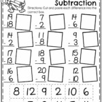 5 Free Math Worksheets First Grade 1 Subtraction Single