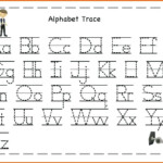 59 Alphabet For Kids To Trace Worksheet Image Ideas
