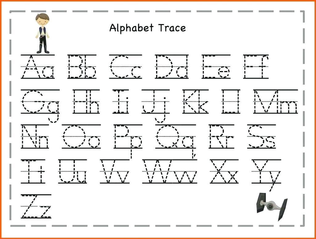 59 Alphabet For Kids To Trace Worksheet Image Ideas